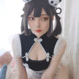 Natsuko_夏夏子《熊猫女仆》主题写真：64张全套美图，含1个视频