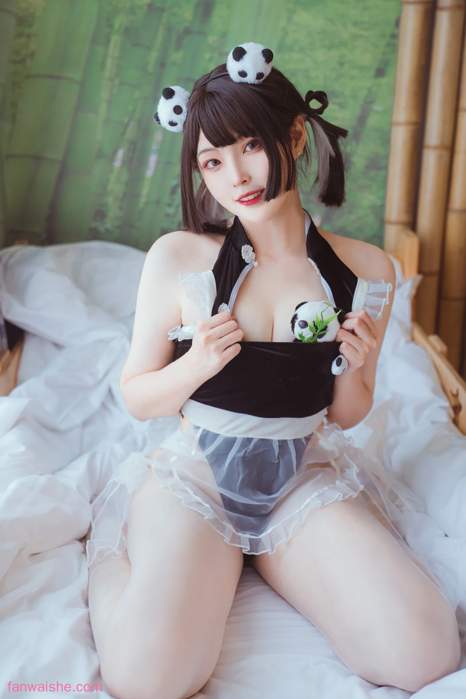 Natsuko_夏夏子 Natsuko_夏夏子 NO.016 - 熊猫女仆