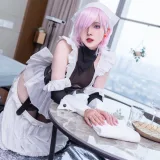 Natsuko_夏夏子《宫本武藏女仆》主题写真：38张全套美图