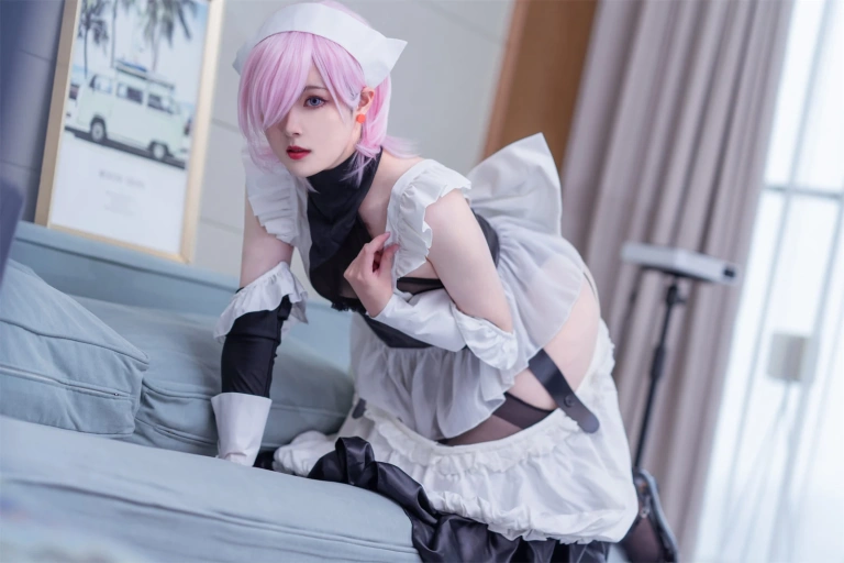 Natsuko_夏夏子《宫本武藏女仆》主题写真：38张全套美图