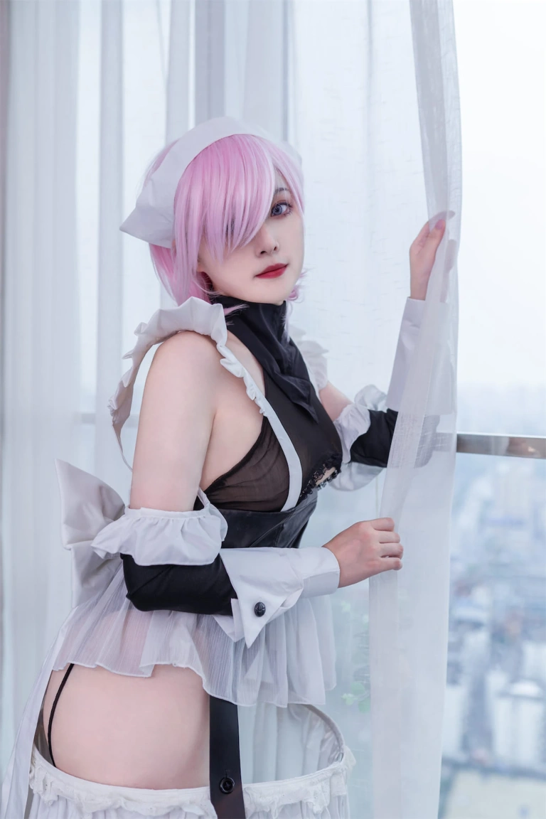Natsuko_夏夏子《宫本武藏女仆》主题写真：38张全套美图