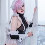 Natsuko_夏夏子《宫本武藏女仆》主题写真：38张全套美图