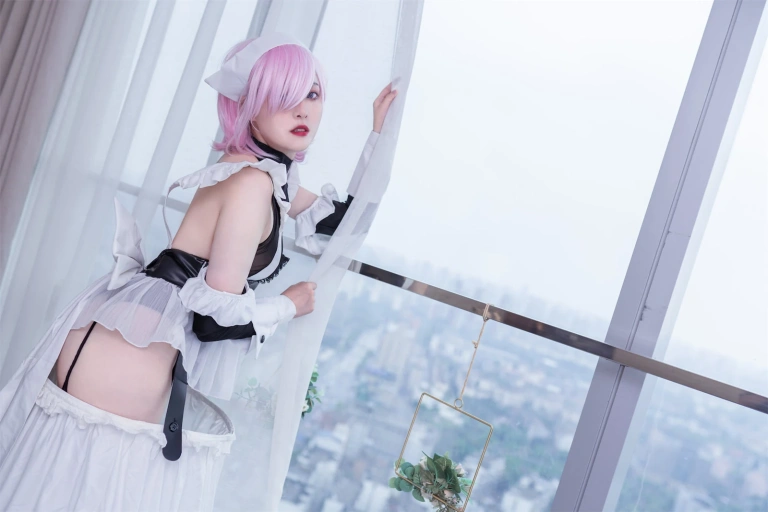 Natsuko_夏夏子《宫本武藏女仆》主题写真：38张全套美图