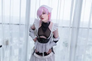 Natsuko_夏夏子《宫本武藏女仆》主题写真：38张全套美图