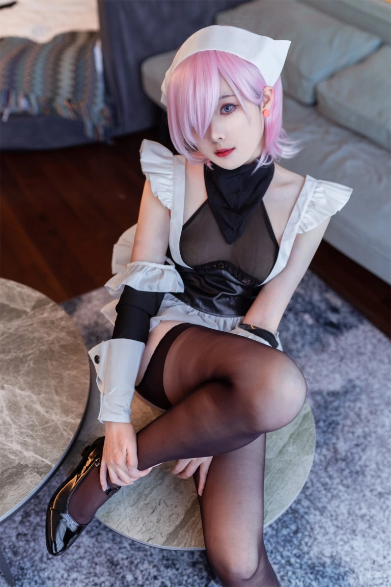 Natsuko_夏夏子《宫本武藏女仆》主题写真：38张全套美图