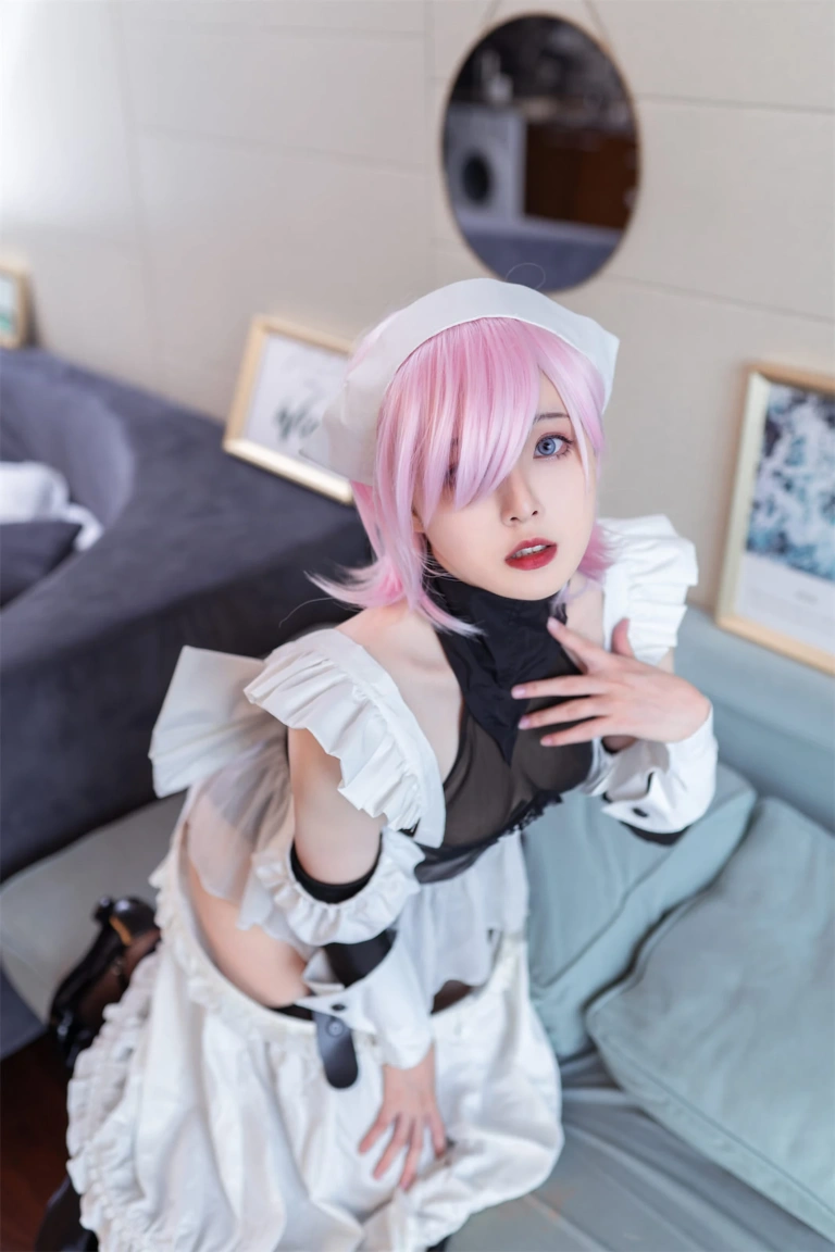 Natsuko_夏夏子《宫本武藏女仆》主题写真：38张全套美图