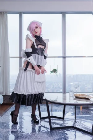 Natsuko_夏夏子《宫本武藏女仆》主题写真：38张全套美图