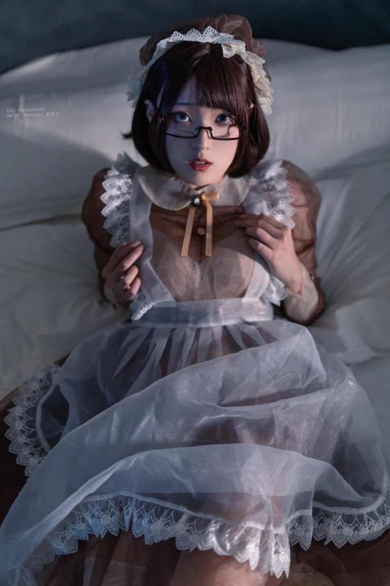 Natsuko_夏夏子《透明女仆》主题写真：76张全套美图