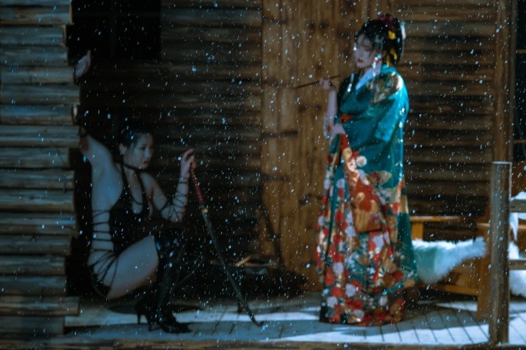 Natsuko_夏夏子《花魁忍者（星澜是澜澜叫澜妹呀）》主题写真：59张全套美图，含1个视频