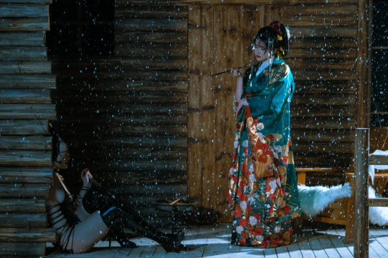 Natsuko_夏夏子《花魁忍者（星澜是澜澜叫澜妹呀）》主题写真：59张全套美图，含1个视频
