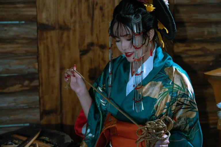 Natsuko_夏夏子《花魁忍者（星澜是澜澜叫澜妹呀）》主题写真：59张全套美图，含1个视频