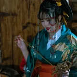 Natsuko_夏夏子《花魁忍者（星澜是澜澜叫澜妹呀）》主题写真：59张全套美图，含1个视频