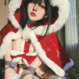 Natsuko_夏夏子《2023圣诞雪精灵》主题写真：48张全套美图，含1个视频