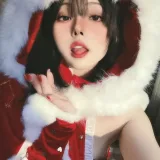 Natsuko_夏夏子《2023圣诞雪精灵》主题写真：48张全套美图，含1个视频