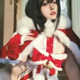 Natsuko_夏夏子《2023圣诞雪精灵》主题写真：48张全套美图，含1个视频