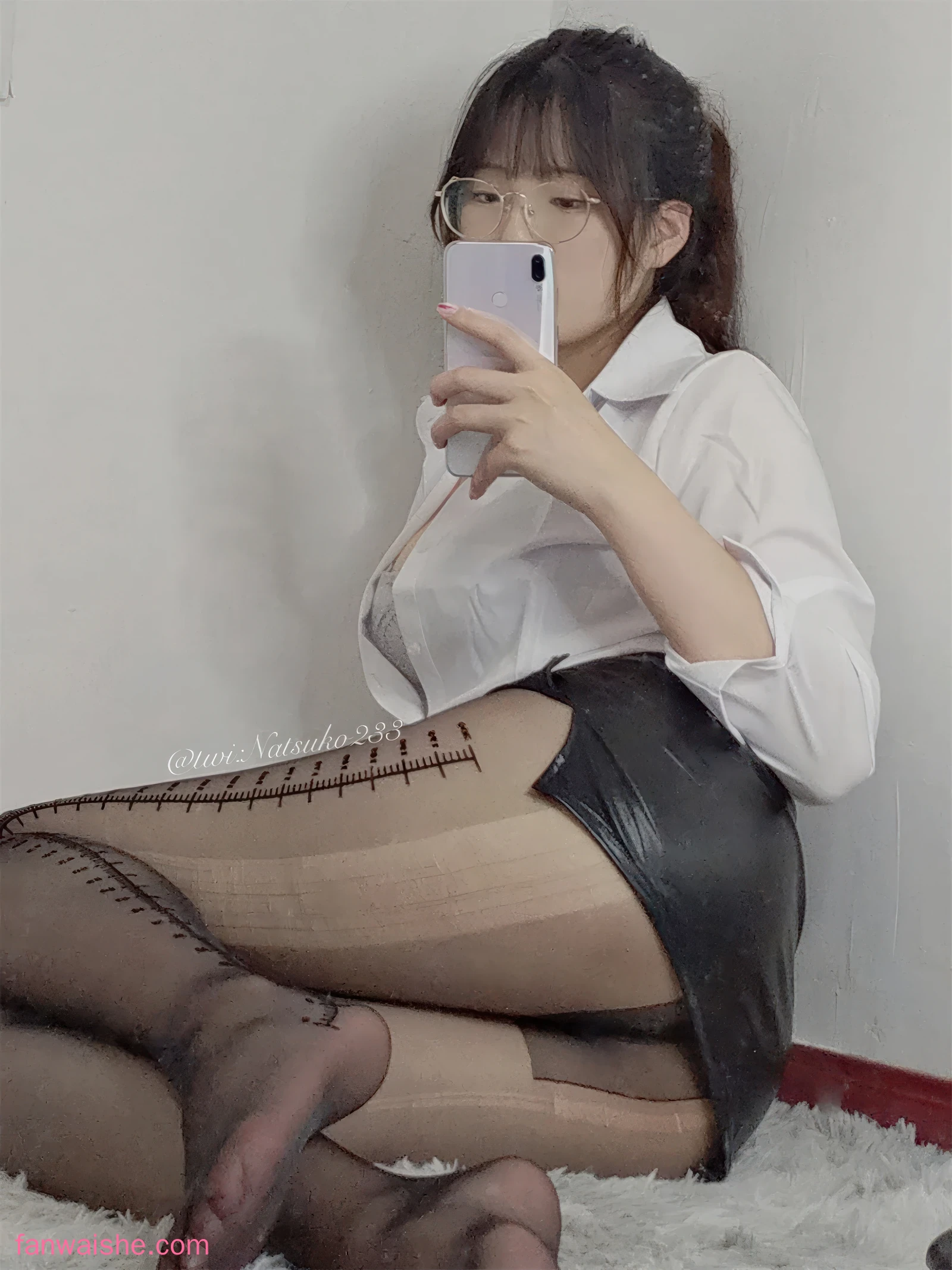 Natsuko_夏夏子 Natsuko_夏夏子 NO.026 - 刻度尺OL