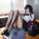 Natsuko_夏夏子《大凤JK》主题写真：40张全套美图