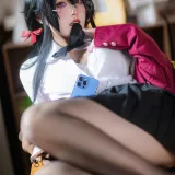 Natsuko_夏夏子《大凤JK》主题写真：40张全套美图