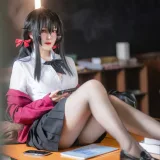 Natsuko_夏夏子《大凤JK》主题写真：40张全套美图