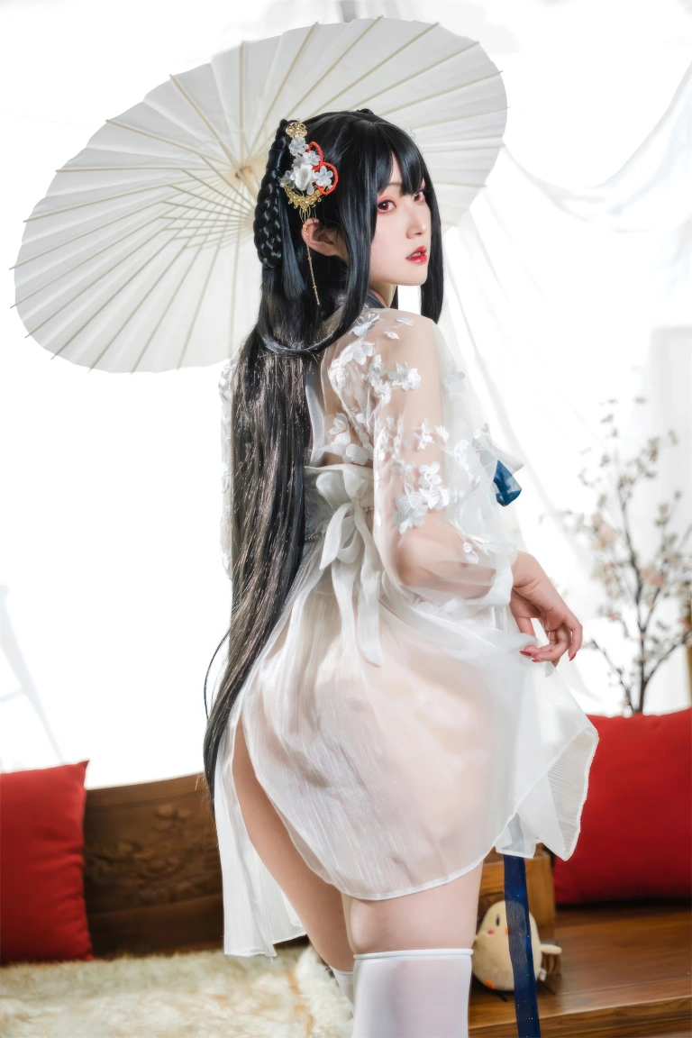 Natsuko_夏夏子《逸仙 膏发凝脂》主题写真：62张全套美图，含1个视频