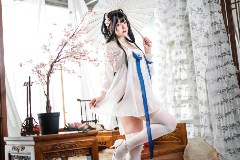 Natsuko_夏夏子《逸仙 膏发凝脂》主题写真：62张全套美图，含1个视频