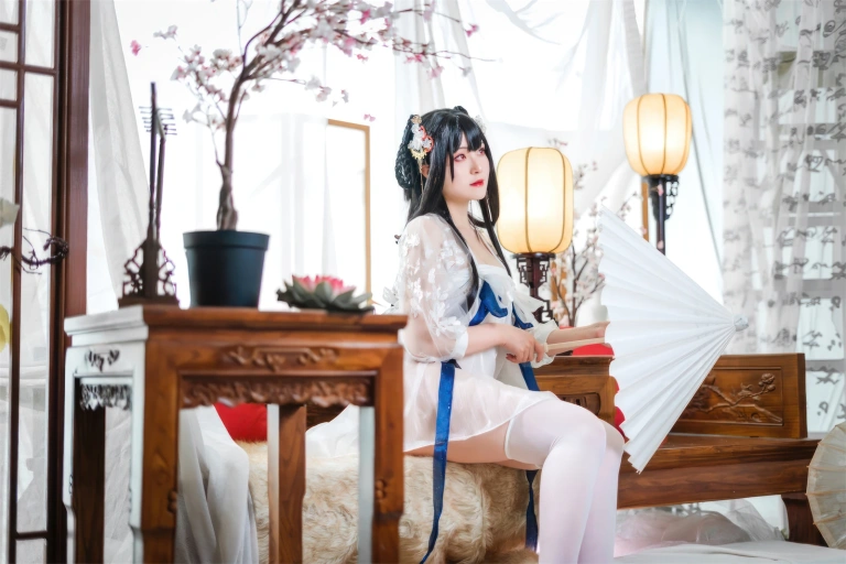 Natsuko_夏夏子《逸仙 膏发凝脂》主题写真：62张全套美图，含1个视频