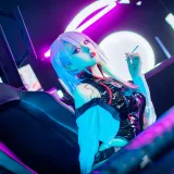 Natsuko_夏夏子《赛博朋克 边缘行者 Lucy》主题写真：61张全套美图