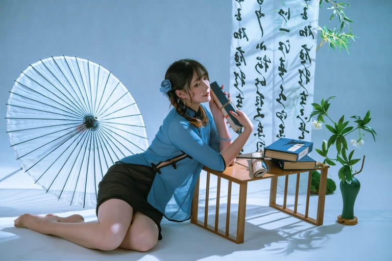 Natsuko_夏夏子《清秋》主题写真：57张全套美图，含1个视频