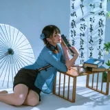 Natsuko_夏夏子《清秋》主题写真：57张全套美图，含1个视频