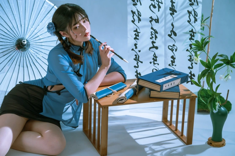 Natsuko_夏夏子《清秋》主题写真：57张全套美图，含1个视频