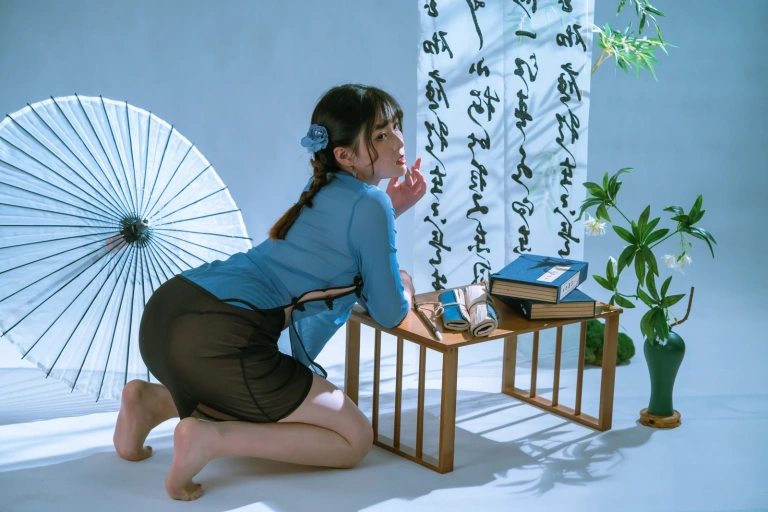 Natsuko_夏夏子《清秋》主题写真：57张全套美图，含1个视频