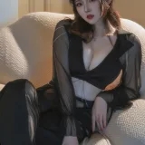 Natsuko_夏夏子《朦胧OL》主题写真：53张全套美图，含1个视频