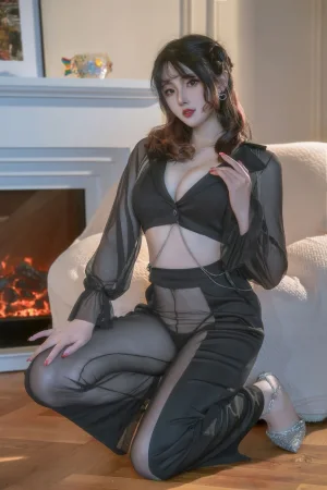 Natsuko_夏夏子《朦胧OL》主题写真：53张全套美图，含1个视频