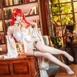 Natsuko_夏夏子《崩坏：星穹铁道 姬子礼服》主题写真：77张全套美图