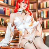 Natsuko_夏夏子《崩坏：星穹铁道 姬子礼服》主题写真：77张全套美图