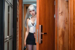Natsuko_夏夏子《OL飞机杯》主题写真：50张全套美图，含1个视频