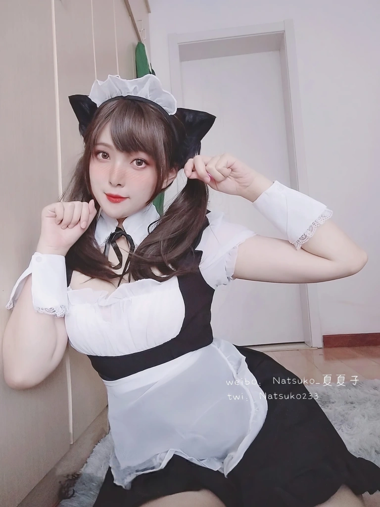 Natsuko_夏夏子《猫耳女仆》主题写真：45张全套美图