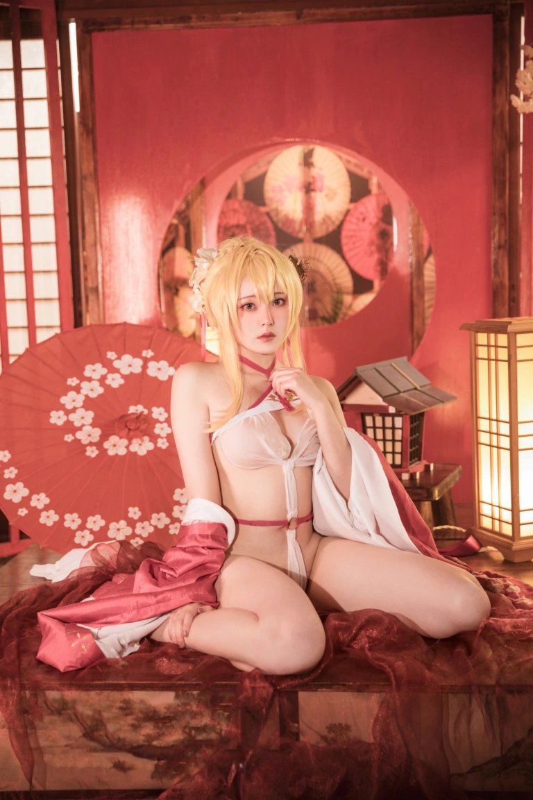 Natsuko_夏夏子《碧蓝航线 光荣凉夜香雪》主题写真：60张全套美图