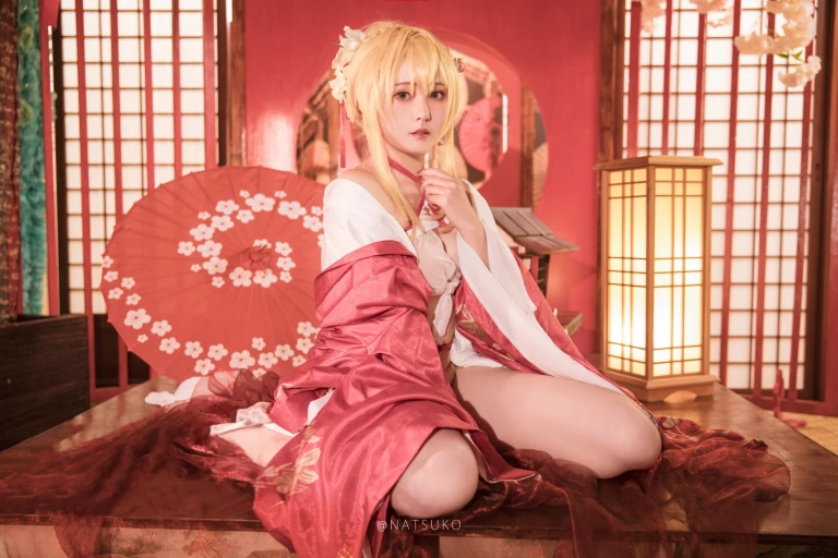 Natsuko_夏夏子《碧蓝航线 光荣凉夜香雪》主题写真：60张全套美图