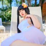 Natsuko_夏夏子《碧蓝航线 比叡泳装》主题写真：55张全套美图