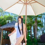 Natsuko_夏夏子《碧蓝航线 比叡泳装》主题写真：55张全套美图