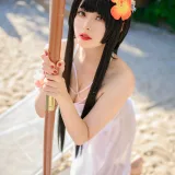 Natsuko_夏夏子《碧蓝航线 比叡泳装》主题写真：55张全套美图