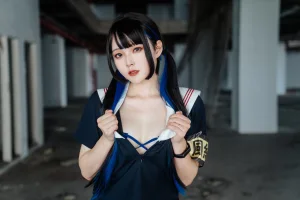 Natsuko_夏夏子《废墟风纪委员》主题写真：45张全套美图