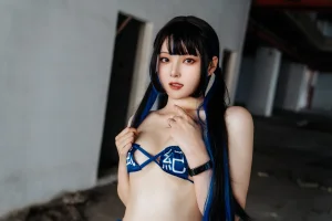 Natsuko_夏夏子《废墟风纪委员》主题写真：45张全套美图