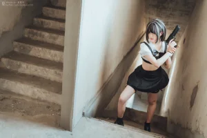 Natsuko_夏夏子《绑带特工》主题写真：40张全套美图