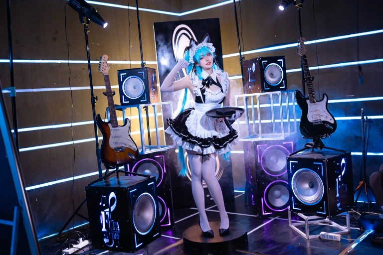 Natsuko_夏夏子《Nikke普丽瓦蒂》主题写真：64张全套美图