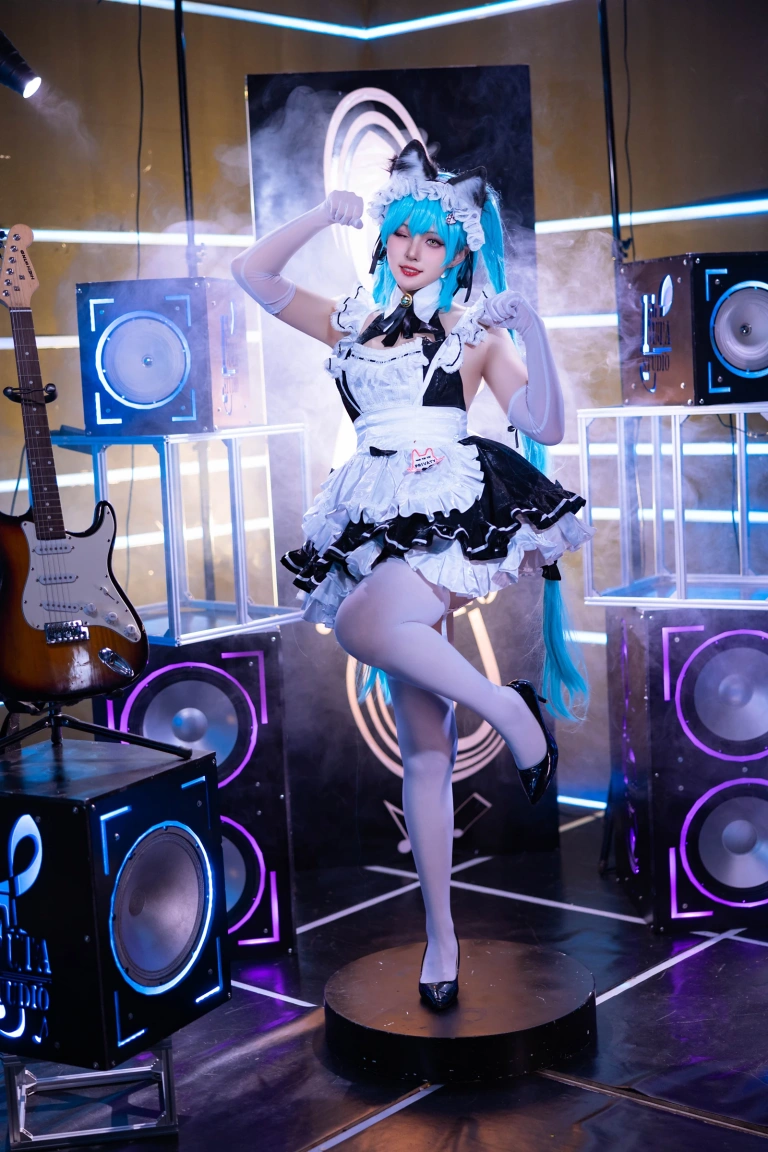 Natsuko_夏夏子《Nikke普丽瓦蒂》主题写真：64张全套美图