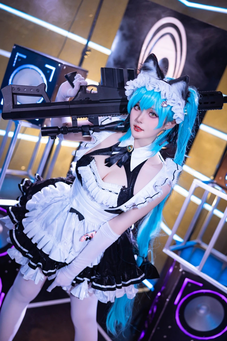 Natsuko_夏夏子《Nikke普丽瓦蒂》主题写真：64张全套美图