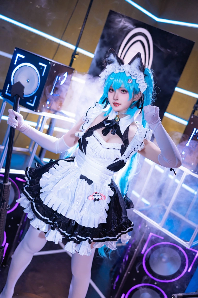 Natsuko_夏夏子《Nikke普丽瓦蒂》主题写真：64张全套美图