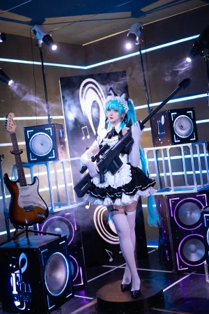 Natsuko_夏夏子《Nikke普丽瓦蒂》主题写真：64张全套美图